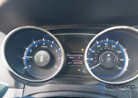 2012 Hyundai Sonata Se z USA, uszkodzony, nr VIN 5NPEC4AC3CH500335